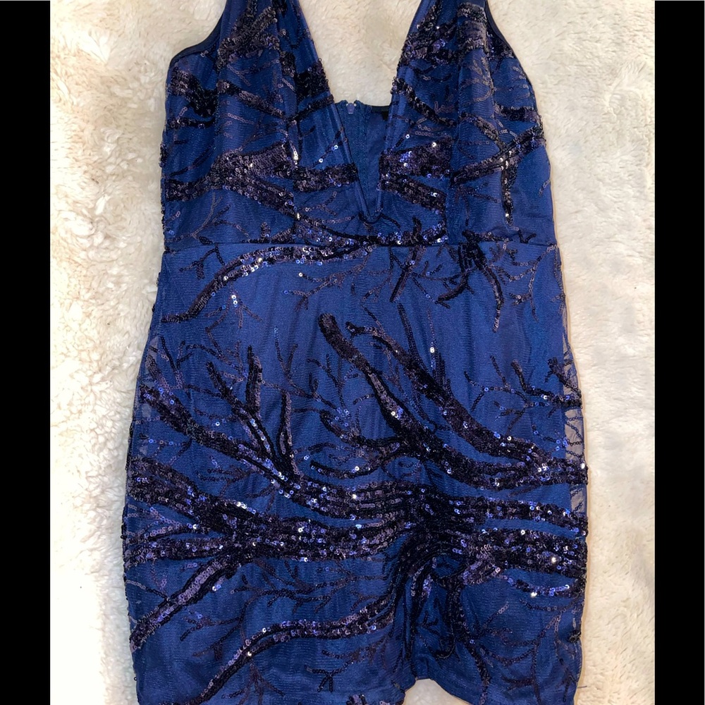 Sequins mini dress (size small)